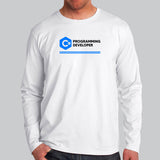 C# Programming Developer Men’s Profession Full Sleeve T-Shirt India
