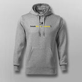 C# Console.writeline("Awesome") Funny Programmer Hoodies For Men