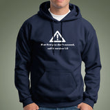 If At First You Don't Succeed, Call It Version 1.0 Men's Geek Hoodies  India