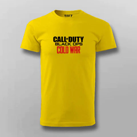 Buy This Call Of Duty Black Ops Coldwar Offer T-Shirt For Men (April) For Prepaid Only