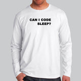 Can I Code Sleep? Men's T-Shirt - For Tireless Developers