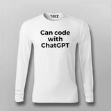 Can code With chatGPT T-shirt For Men