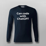 Can code With chatGPT T-shirt For Men