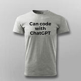 Can code With chatGPT T-shirt For Men