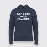 Can code With chatGPT T-Shirt For Women