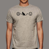 Cats Make Me Happy People Not So Much T-Shirt For Men Online India