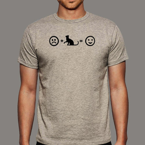 Cats Make Me Happy People Not So Much T-Shirt For Men Online India