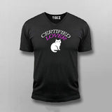 Certified CAT Lover T-shirt For Men Online India