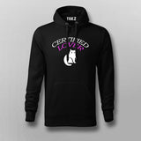 Certified CAT Lover Hoodie For Men Online India