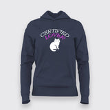 Certified CAT Lover T-Shirt For Women
