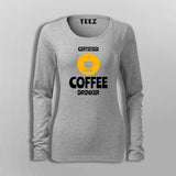 Certified Coffee Drinker Funny Coffee Lover T-Shirt For Women