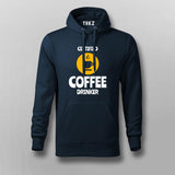 Certified Coffee Drinker Funny Coffee Lover T-Shirt For Men