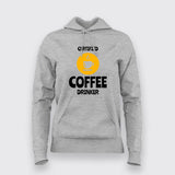 Certified Coffee Drinker Funny Coffee Lover T-Shirt For Women