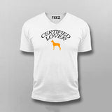 Certified DOG Lover T-shirt For Men