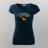 Certified DOG Lover T-Shirt For Women