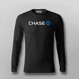 CHASE BANK Full Sleeve T-shirt For Men Online Teez