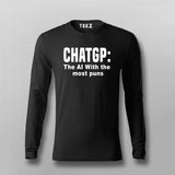 Chat GPT the AI with the most T-shirt For Men