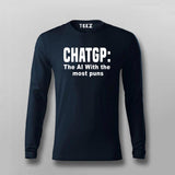 Chat GPT the AI with the most T-shirt For Men