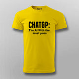 Chat GPT the AI with the most T-shirt For Men