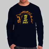 Chennai Super Kings - We are back Men's T-shirt