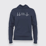 CHESS Heartbeat Hoodies For Women Online India
