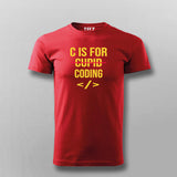 C is For Coding Cupid For Programmers T-shirt For Men Online Teez