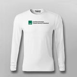 Cissp Full Sleeve T-Shirt For Men Online