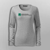 Cissp Certification T-Shirt For Women