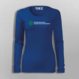 Cissp Certification T-Shirt For Women