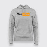 Clear history Funny Hoodies For Women