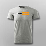 Clear history Funny T-shirt For Men