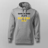 Cleverly Disguised As An Responsible Adult Funny Hoodies For Men