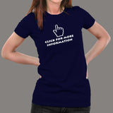Computer Click Women's T-Shirt - Explore More Info