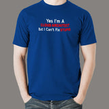 Yes I AM A Cloud Architect Funny T-Shirt For Men