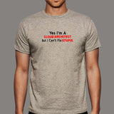 Yes I AM A Cloud Architect Funny T-Shirt For Men