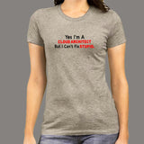 Yes I AM A Cloud Architect Funny T-Shirt For Women
