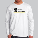 Cloud Engineer Full Sleeve T-Shirt For Men India