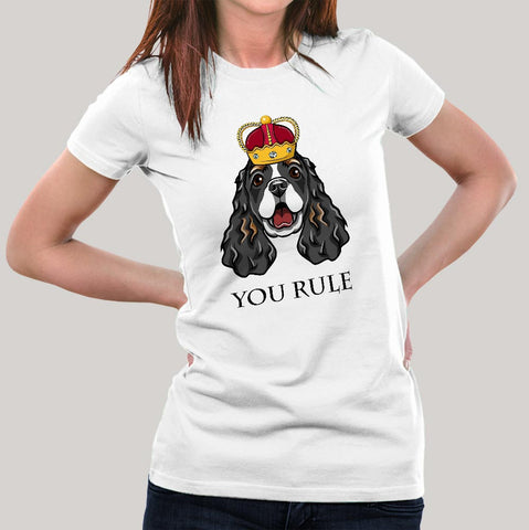 Cocker Spaniel T-Shirt For Women Online India