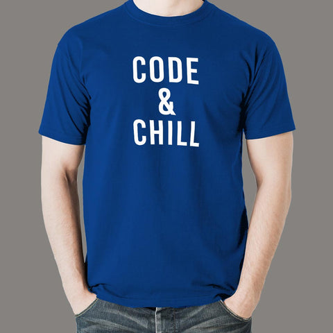 Code And Chill T-Shirt For Men Online India