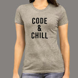 Code And Chill T-Shirt For Women Online India