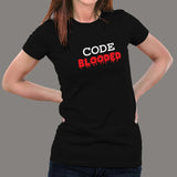 Code Blooded T-Shirt For Women online india