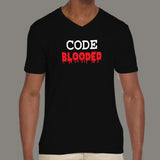 Code Blooded V Neck T-Shirt For Men india