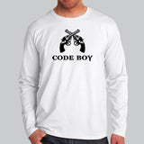 Code Boy Men’s Programming Long Sleeve T-Shirt India