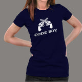 Code Boy Women’s Programming T-Shirt India