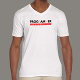 Pro Gamer Coder By Day Play By Night Funny Programmer V Neck T-Shirt For Men India