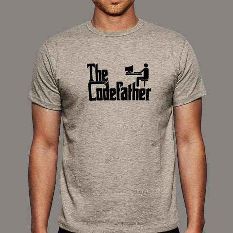 The Codefather Funny Programmer Men's T-Shirt online india