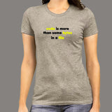 Code: More Than Bytes Women's T-Shirt
