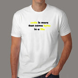 Code Is More Than Some Bytes Men's T-Shirt