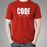 Code Like A Pro T-Shirt For Men Online India