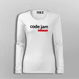 Code Jam Long Sleeve T-Shirt For Women India